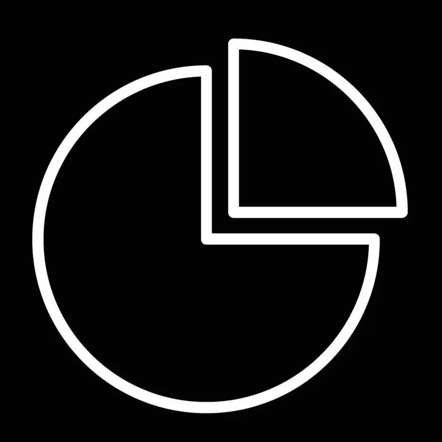 chart glyph icon vector0